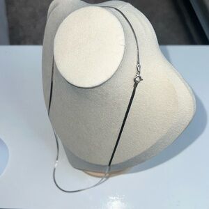 Italian silver necklace